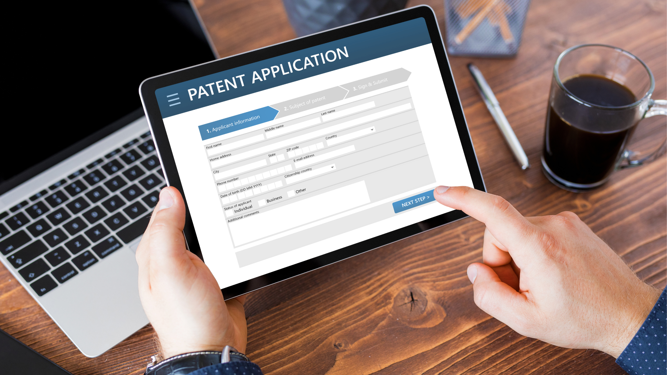 An image of a workflow diagram showcasing the automated routing and approval process for applications. 